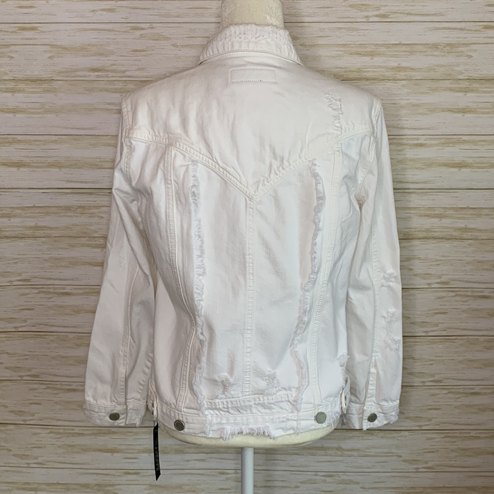 BLANK NYC White Denim Jacket - Picture 5 of 10
